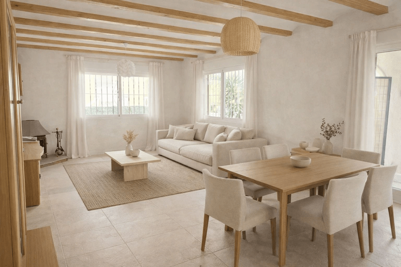 Chalet con piscina en Pedreguer