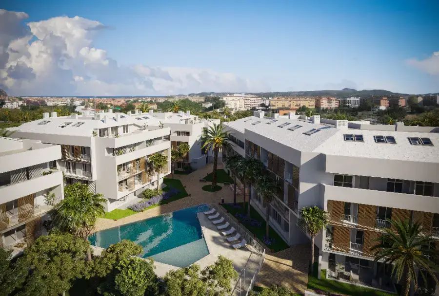 Apartamentos de obra nueva en Jávea