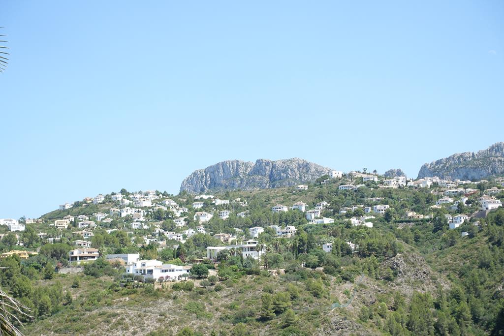 Villa en Monte Pego con vistas al mar y montaña
