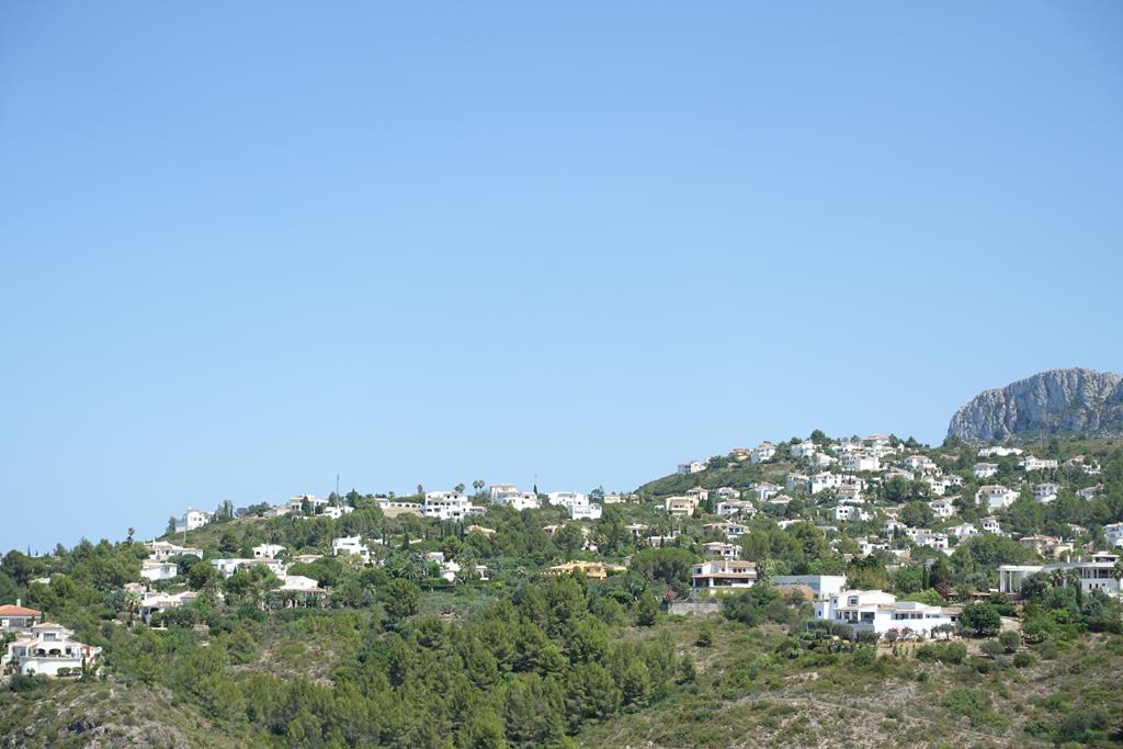 Villa en Monte Pego con vistas al mar y montaña